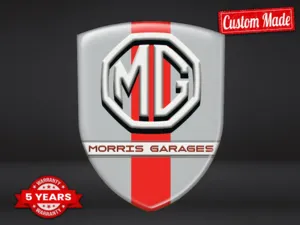 MG Logos Auto Alta Gama Resistentes Profesional Personalizable